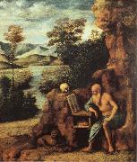 CIMA da Conegliano St.Jerome in the Desert painting